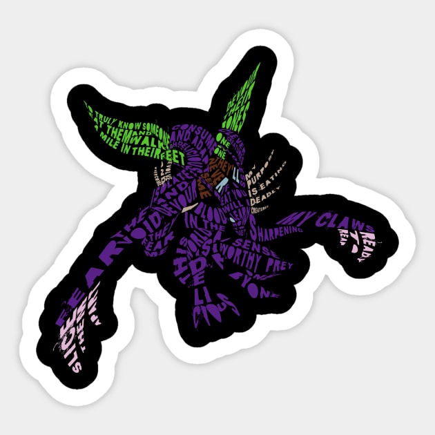 KhaZix Typography Sticker by nigiart